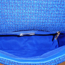 Load image into Gallery viewer, Chanel Vintage 19 Cobalt Tweed