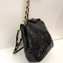 Load image into Gallery viewer, Chanel Vintage Black Limited Edition Quilted Conversion Bag