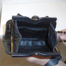 Load image into Gallery viewer, Chanel Vintage Black Limited Edition Quilted Conversion Bag