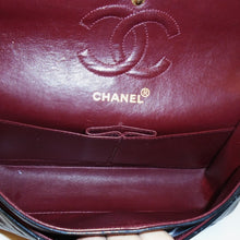Load image into Gallery viewer, Chanel Vintage Black Lambskin Double Flap 23
