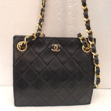 Load image into Gallery viewer, Chanel Vintage Black Lambskin Limited Edition Mini