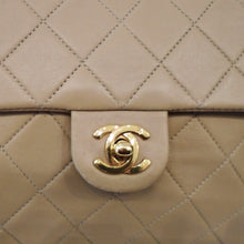 Load image into Gallery viewer, Chanel Vintage Beige Single Flap 20 Lambskin