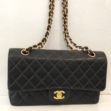 Load image into Gallery viewer, Chanel Vintage Double Flap 2.55 Caviar Leather