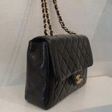 Load image into Gallery viewer, Chanel Vintage Lambskin Border Single Flap