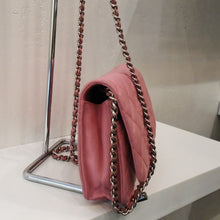 Load image into Gallery viewer, Chanel Vintage Lambskin Pink WOC