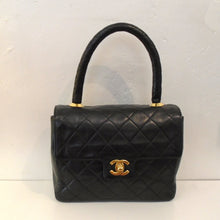 Load image into Gallery viewer, Chanel Vintage Lambskin Top Handle