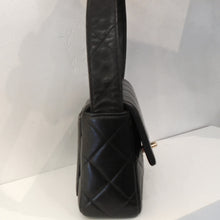 Load image into Gallery viewer, Chanel Vintage Very Dark Chocolate Shoulder Bag