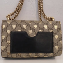 Load image into Gallery viewer, Gucci Vintage Guccissima Small Gold Bee Padlock 2 Way Bag