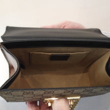 Load image into Gallery viewer, Gucci Vintage Supreme GG Padlock Shoulder Bag