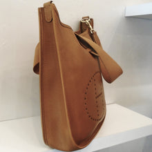 Load image into Gallery viewer, Hermes Almond Evelyne Clemence Leather MM