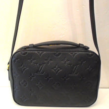 Load image into Gallery viewer, Louis Vuitton Vintage Black Empreinte Leather Saintonge