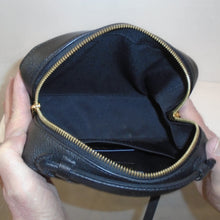 Load image into Gallery viewer, Louis Vuitton Vintage Black Empreinte Leather Saintonge