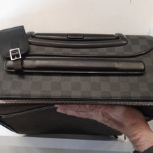 Load image into Gallery viewer, Louis Vuitton Vintage Black Graphite Travel Luggage #45