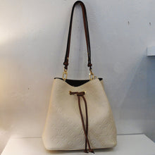 Load image into Gallery viewer, Louis Vuitton Vintage Cream Empreinte Leather Neo Noe