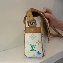 Load image into Gallery viewer, Louis Vuitton Vintage Limited Edition Multi Murakami Sologne