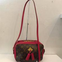 Load image into Gallery viewer, Louis Vuitton Vintage Monogram Saintonge/Hot Pink Leather
