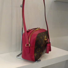 Load image into Gallery viewer, Louis Vuitton Vintage Monogram Saintonge/Hot Pink Leather