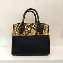 Load image into Gallery viewer, Louis Vuitton Vintage Navy & Python Small City Steamer