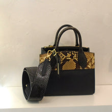 Load image into Gallery viewer, Louis Vuitton Vintage Navy & Python Small City Steamer