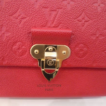 Load image into Gallery viewer, Louis Vuitton Vintage Red Empreinte Leather Vavin PM