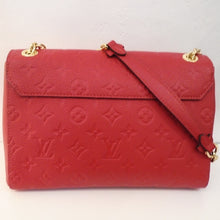 Load image into Gallery viewer, Louis Vuitton Vintage Red Empreinte Leather Vavin PM