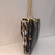 Load image into Gallery viewer, Louis Vuitton Vintage Reverse Jungle Double Pochette Crossbody