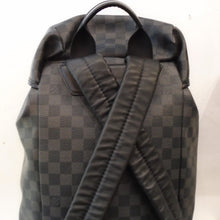 Load image into Gallery viewer, Louis Vuitton Vintage Zack Backpack Black Graphite Ebene