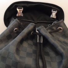 Load image into Gallery viewer, Louis Vuitton Vintage Zack Backpack Black Graphite Ebene