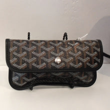 Load image into Gallery viewer, Goyard Brown/Black Saint Louis PM With Snap Wallet
