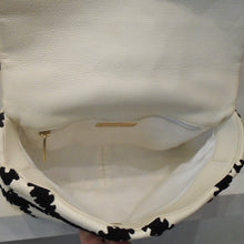 Load image into Gallery viewer, Chanel Vintage 19 Two Tone Cotton &amp; Leather Bag
