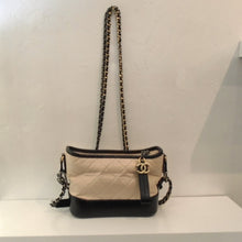 Load image into Gallery viewer, Chanel Vintage Aged Calfskin Small Gabrielle Hobo Bag
