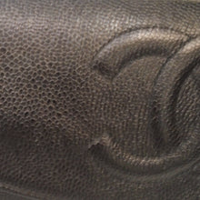 Load image into Gallery viewer, Chanel Vintage Black Caviar Leather Half Moon WOC
