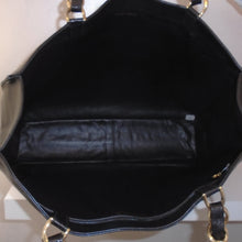 Load image into Gallery viewer, Chanel Vintage Black Lambskin Leather Tote
