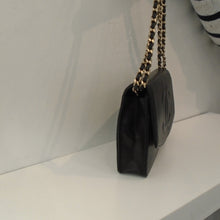 Load image into Gallery viewer, Chanel Vintage Caviar Half Moon WOC
