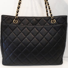 Load image into Gallery viewer, Chanel Vintage Caviar Leather Tote Handbag
