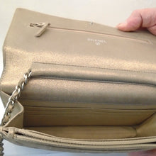 Load image into Gallery viewer, Chanel Vintage Matte Metallic Gold With Silver Hardware Limited Edition From Runway Edition
