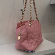 Load image into Gallery viewer, Chanel Vintage Pink Caviar Leather Boston Bag
