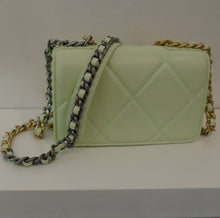 Load image into Gallery viewer, Chanel Vintage Sherbet Green 19 WOC
