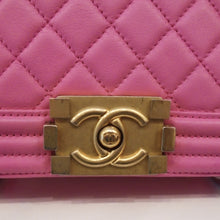 Load image into Gallery viewer, Chanel Vintage Small Hot Pink Boy Bag
