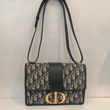 Load image into Gallery viewer, Dior Navy Oblique 30 Montaigne
