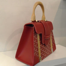 Load image into Gallery viewer, Goyard Red Medium Saigon With Strap
