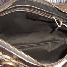 Load image into Gallery viewer, Gucci Vintage Canvas Brown Snaffale Hobo
