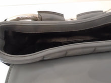 Load image into Gallery viewer, Gucci Vintage Grey Horsebit Shoulder Bag
