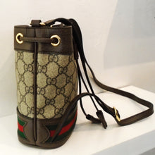 Load image into Gallery viewer, Gucci Vintage Supreme GG Ophidia Mini Bucket
