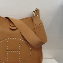 Load image into Gallery viewer, Hermes Almond Evelyne Clemence Leather MM
