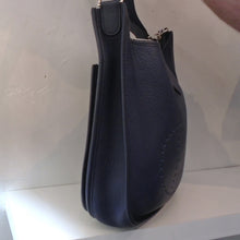 Load image into Gallery viewer, Herm`es Vintage Navy Evelyne III Generation PM
