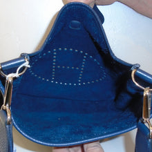 Load image into Gallery viewer, Herm`es Vintage Navy Evelyne III Generation PM
