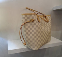 Load image into Gallery viewer, Louis Vuitton Vintage Damier Azur Neverfull MM
