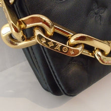 Load image into Gallery viewer, Louis Vuitton Vintage Black Calfskin Mini Coussin

