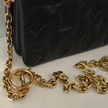 Load image into Gallery viewer, Louis Vuitton Vintage Black Calfskin Small Coussin
